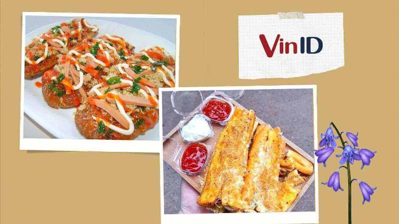 Banh mi phet sot bo toi nuong vang gion thom ngon kho cuong